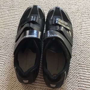 Shimano indoor cycling shoes with SPD cleats